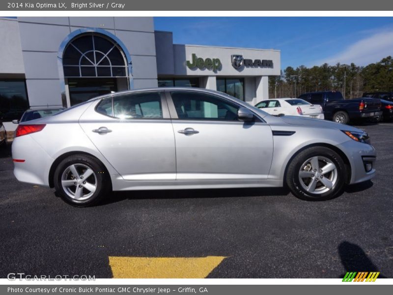 Bright Silver / Gray 2014 Kia Optima LX