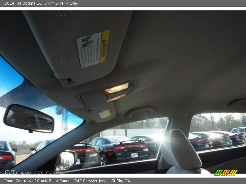 Bright Silver / Gray 2014 Kia Optima LX
