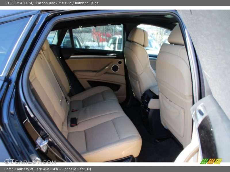 Carbon Black Metallic / Bamboo Beige 2012 BMW X6 M