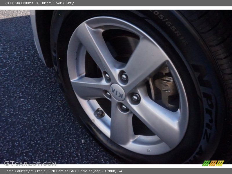 Bright Silver / Gray 2014 Kia Optima LX