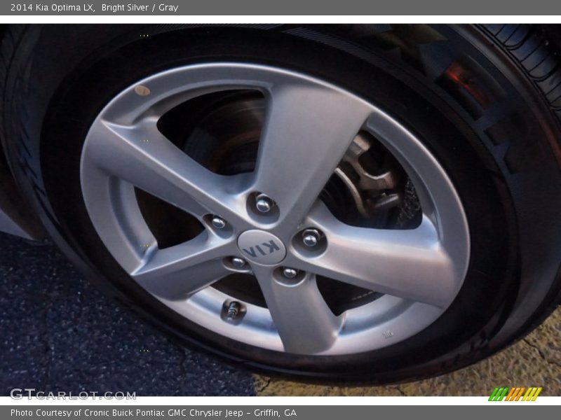 Bright Silver / Gray 2014 Kia Optima LX
