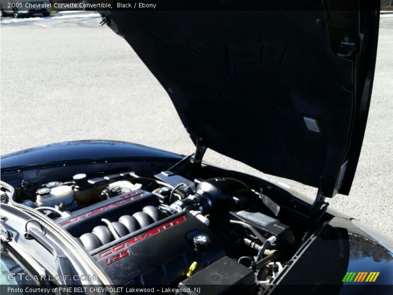 Black / Ebony 2005 Chevrolet Corvette Convertible