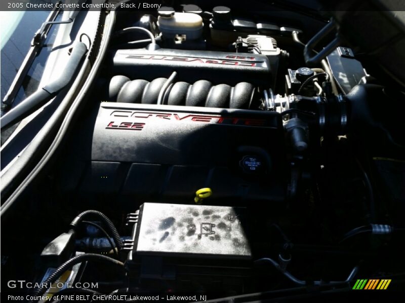 Black / Ebony 2005 Chevrolet Corvette Convertible