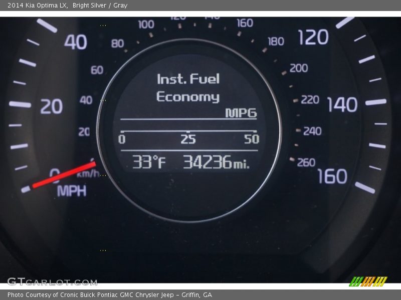 Bright Silver / Gray 2014 Kia Optima LX