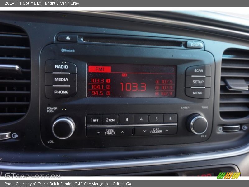 Bright Silver / Gray 2014 Kia Optima LX