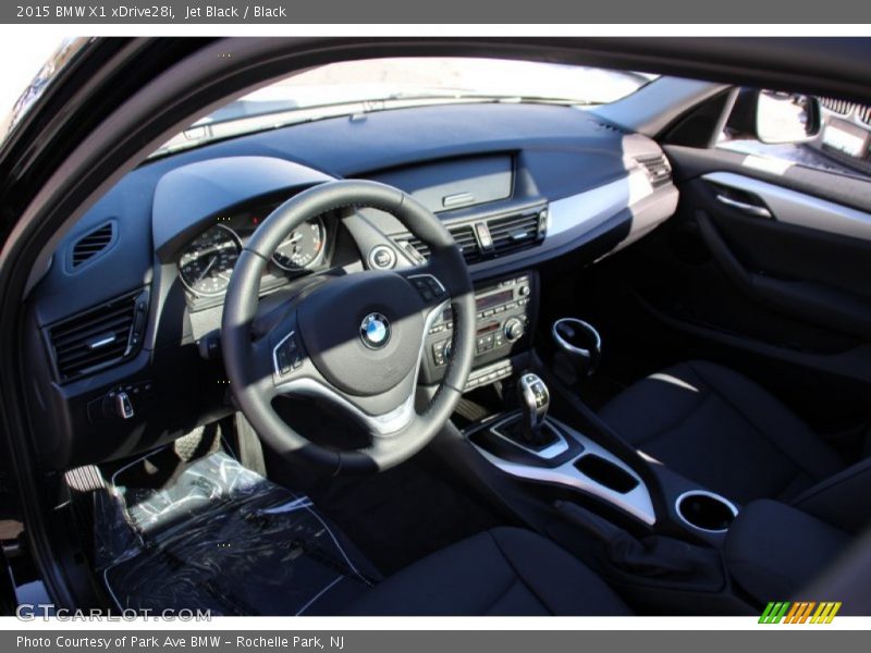 Jet Black / Black 2015 BMW X1 xDrive28i