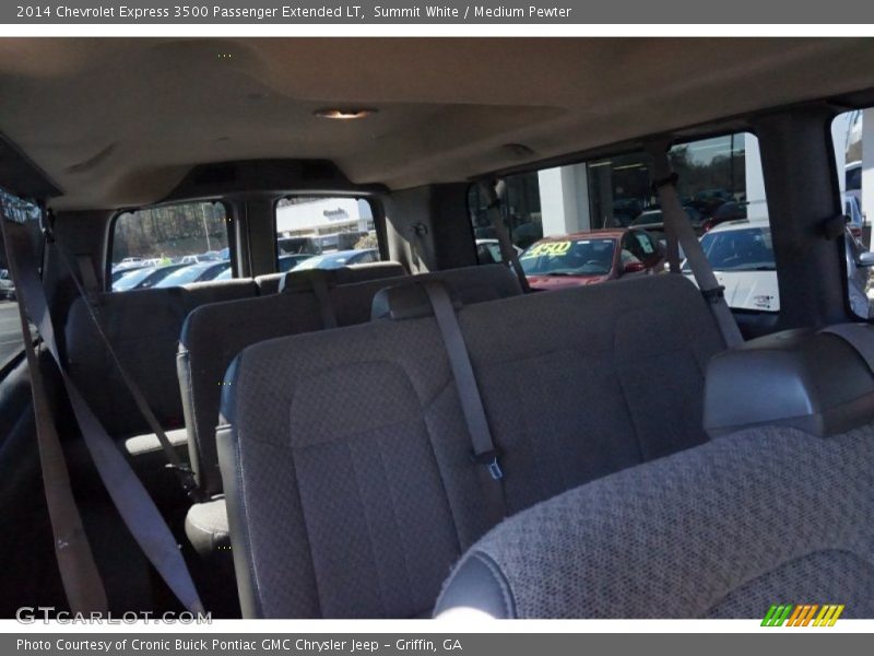 Summit White / Medium Pewter 2014 Chevrolet Express 3500 Passenger Extended LT