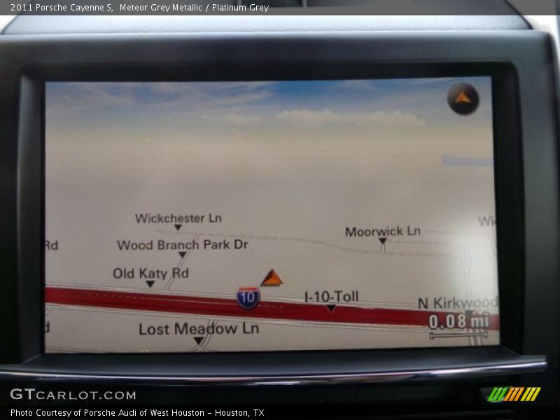 Meteor Grey Metallic / Platinum Grey 2011 Porsche Cayenne S
