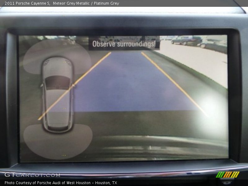 Meteor Grey Metallic / Platinum Grey 2011 Porsche Cayenne S