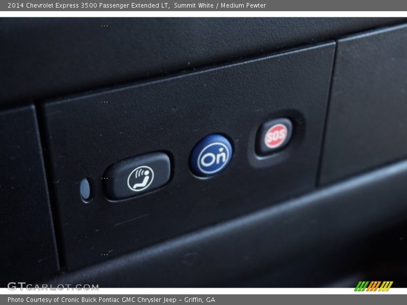 Summit White / Medium Pewter 2014 Chevrolet Express 3500 Passenger Extended LT