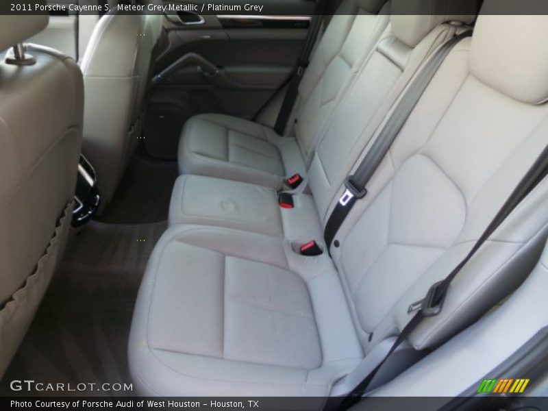 Meteor Grey Metallic / Platinum Grey 2011 Porsche Cayenne S