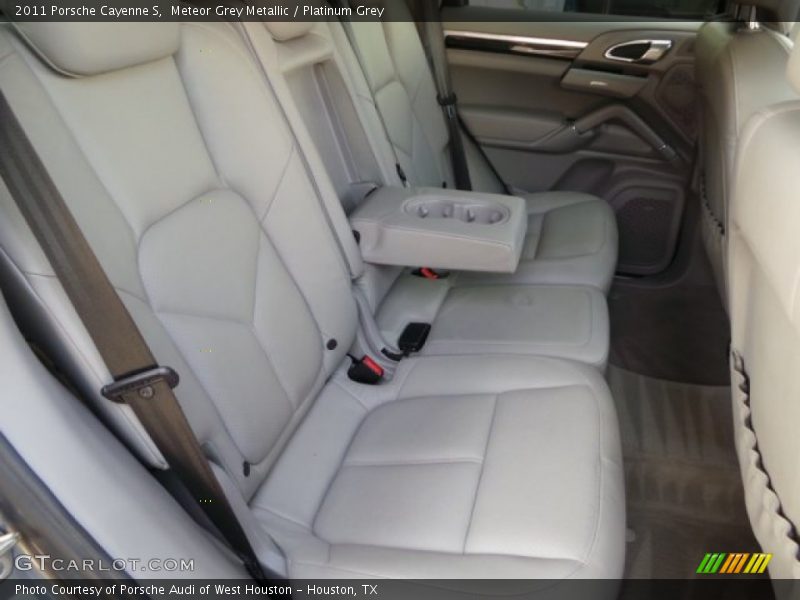 Meteor Grey Metallic / Platinum Grey 2011 Porsche Cayenne S