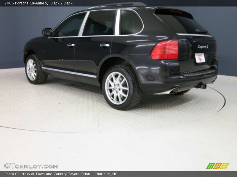 Black / Black 2006 Porsche Cayenne S