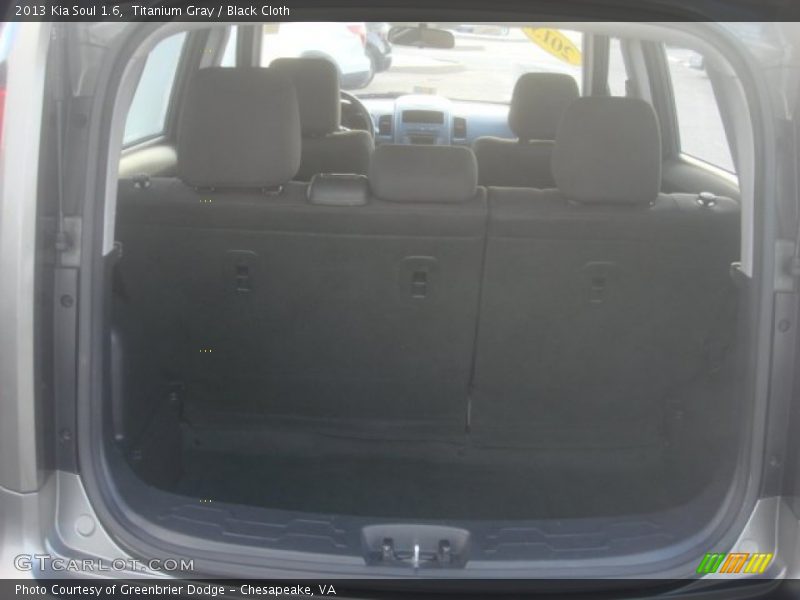Titanium Gray / Black Cloth 2013 Kia Soul 1.6