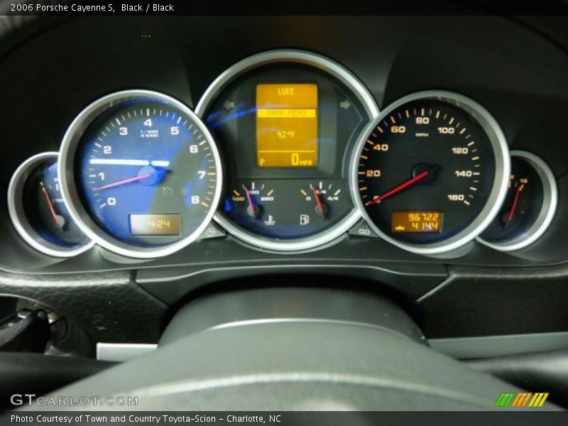 Black / Black 2006 Porsche Cayenne S