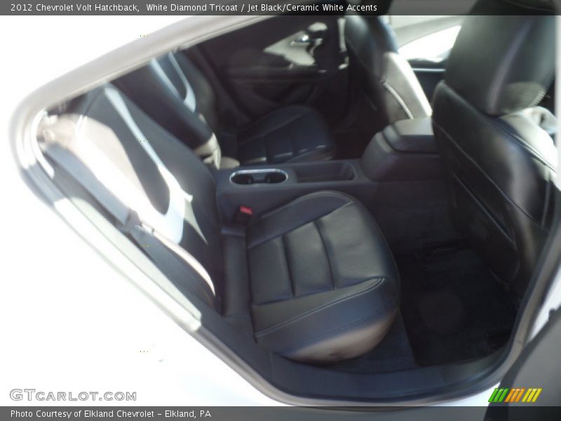 White Diamond Tricoat / Jet Black/Ceramic White Accents 2012 Chevrolet Volt Hatchback
