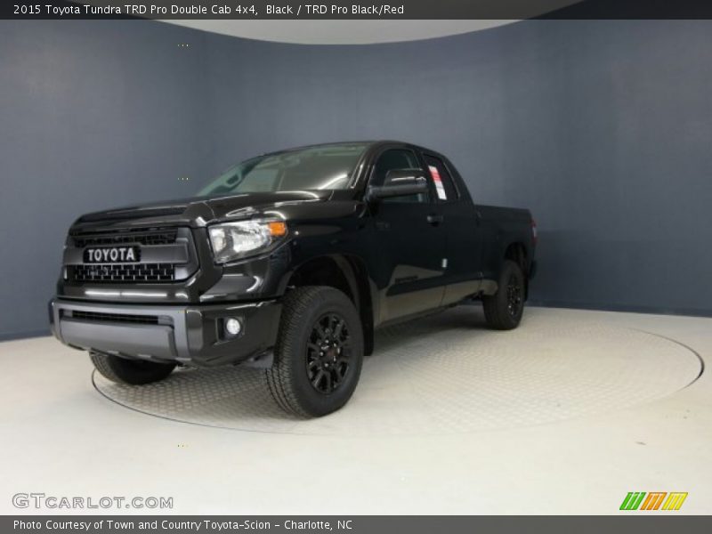 Black / TRD Pro Black/Red 2015 Toyota Tundra TRD Pro Double Cab 4x4
