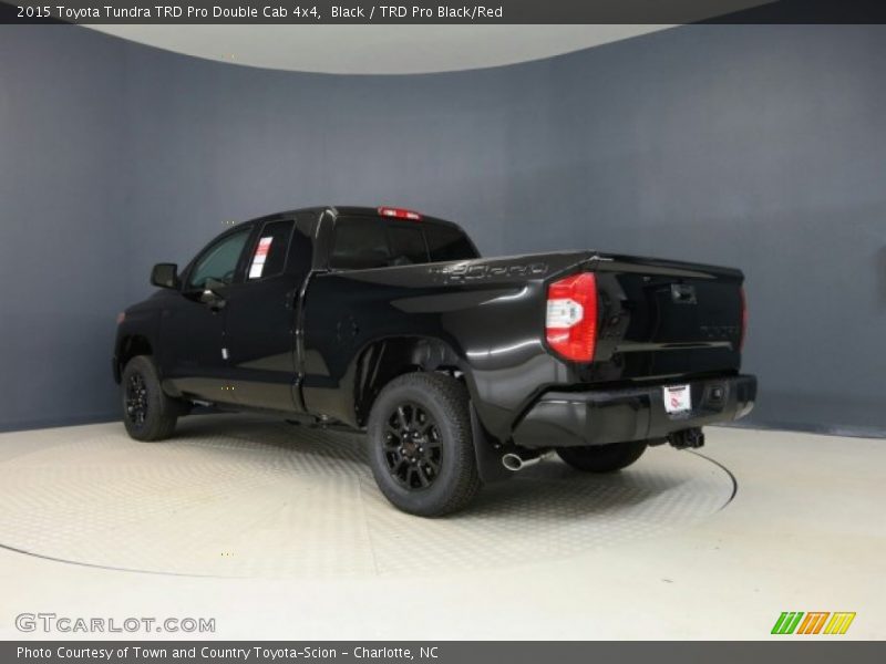 Black / TRD Pro Black/Red 2015 Toyota Tundra TRD Pro Double Cab 4x4