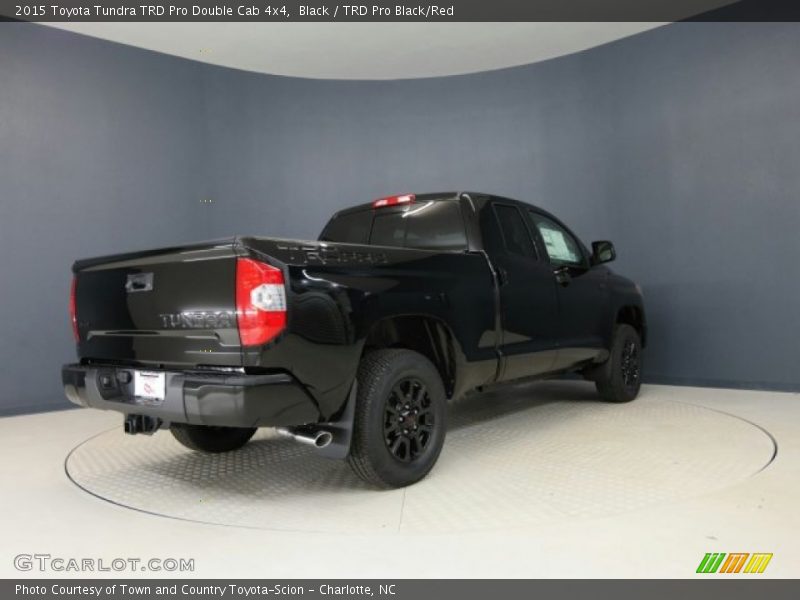 Black / TRD Pro Black/Red 2015 Toyota Tundra TRD Pro Double Cab 4x4