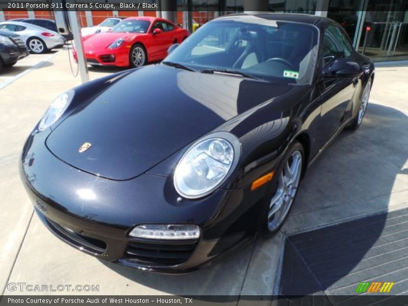 Black / Black 2011 Porsche 911 Carrera S Coupe