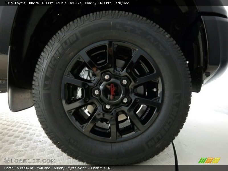 Black / TRD Pro Black/Red 2015 Toyota Tundra TRD Pro Double Cab 4x4