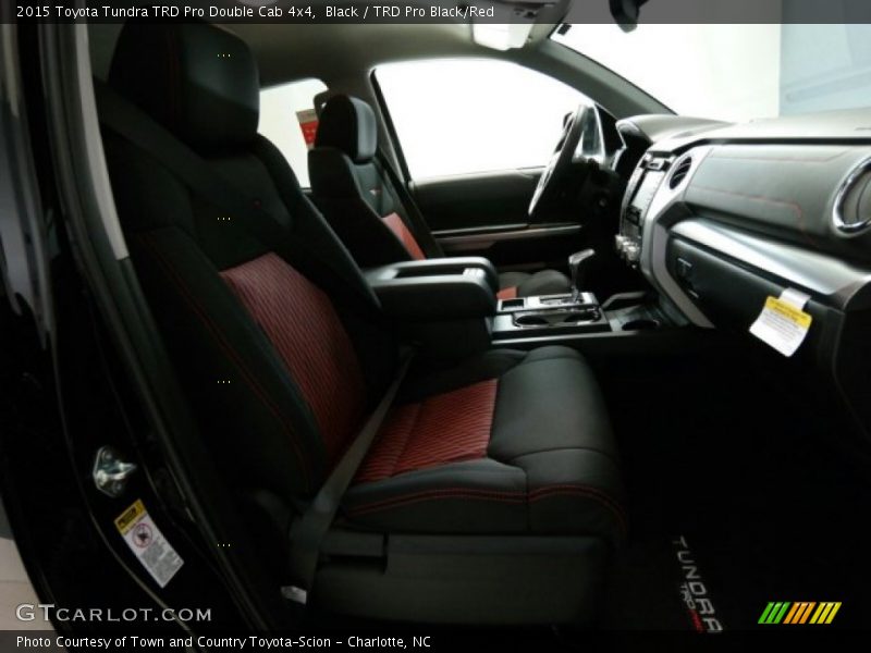 Black / TRD Pro Black/Red 2015 Toyota Tundra TRD Pro Double Cab 4x4