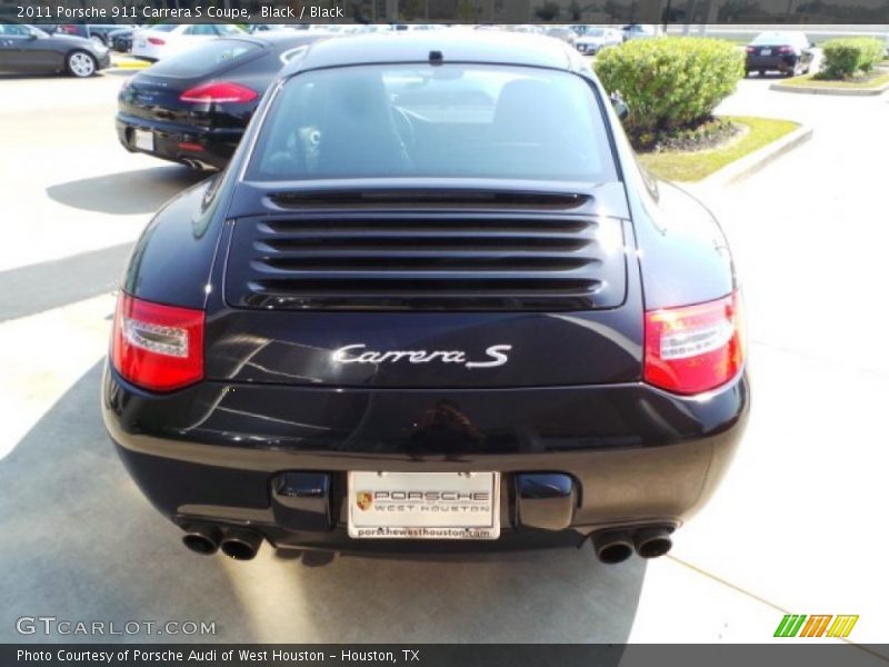 Black / Black 2011 Porsche 911 Carrera S Coupe