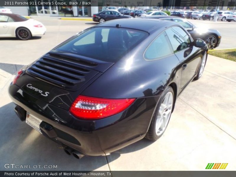 Black / Black 2011 Porsche 911 Carrera S Coupe