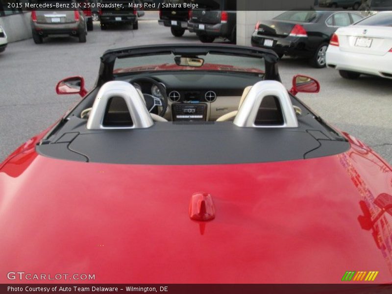 Mars Red / Sahara Beige 2015 Mercedes-Benz SLK 250 Roadster