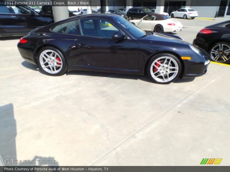 Black / Black 2011 Porsche 911 Carrera S Coupe