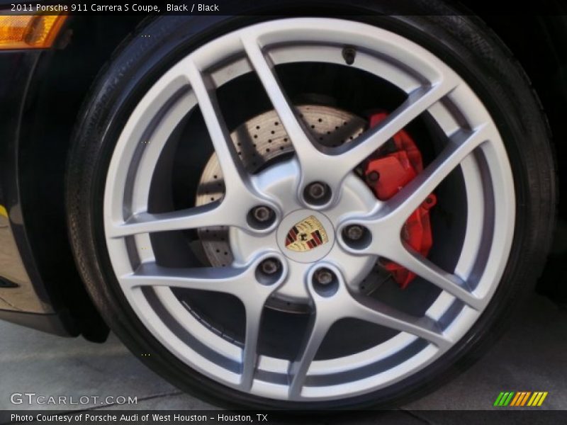 Black / Black 2011 Porsche 911 Carrera S Coupe