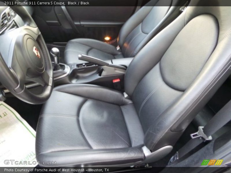 Black / Black 2011 Porsche 911 Carrera S Coupe