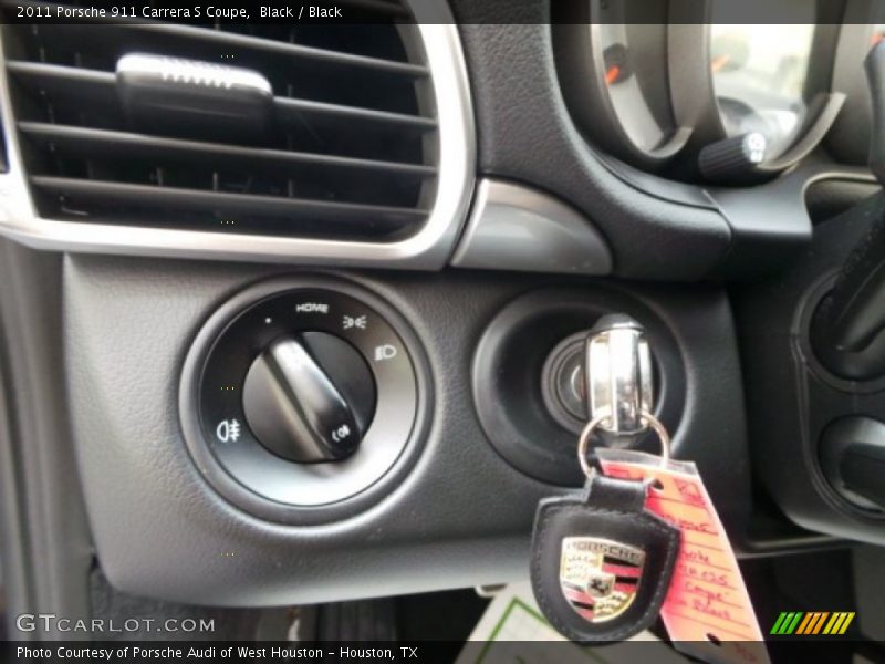 Black / Black 2011 Porsche 911 Carrera S Coupe