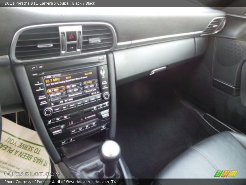 Black / Black 2011 Porsche 911 Carrera S Coupe