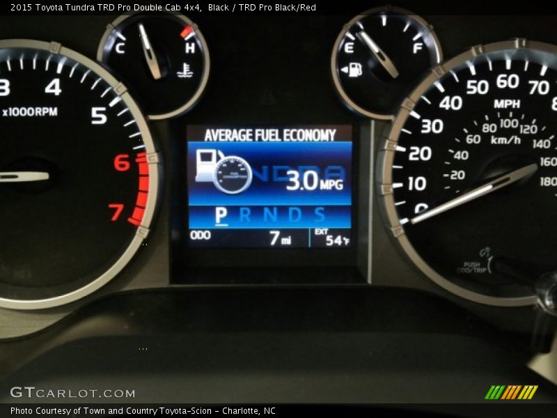 Black / TRD Pro Black/Red 2015 Toyota Tundra TRD Pro Double Cab 4x4