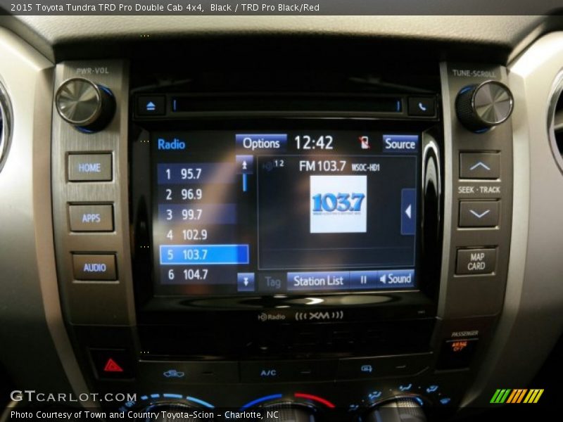 Controls of 2015 Tundra TRD Pro Double Cab 4x4