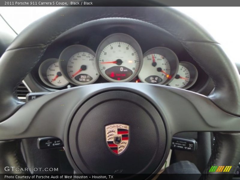 Black / Black 2011 Porsche 911 Carrera S Coupe