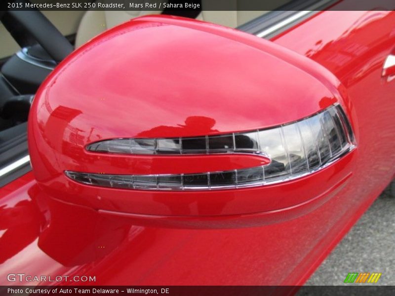 Mars Red / Sahara Beige 2015 Mercedes-Benz SLK 250 Roadster