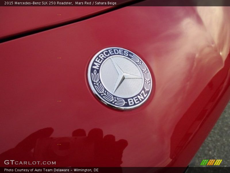 Mars Red / Sahara Beige 2015 Mercedes-Benz SLK 250 Roadster