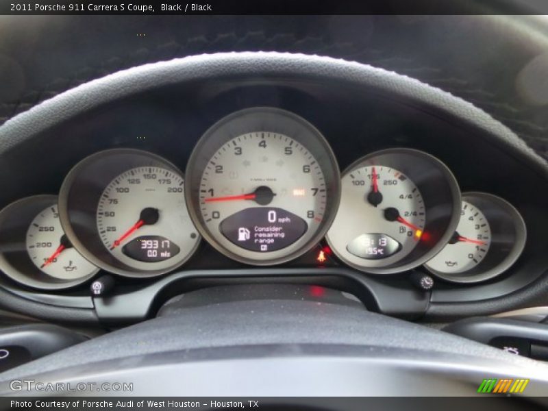 Black / Black 2011 Porsche 911 Carrera S Coupe