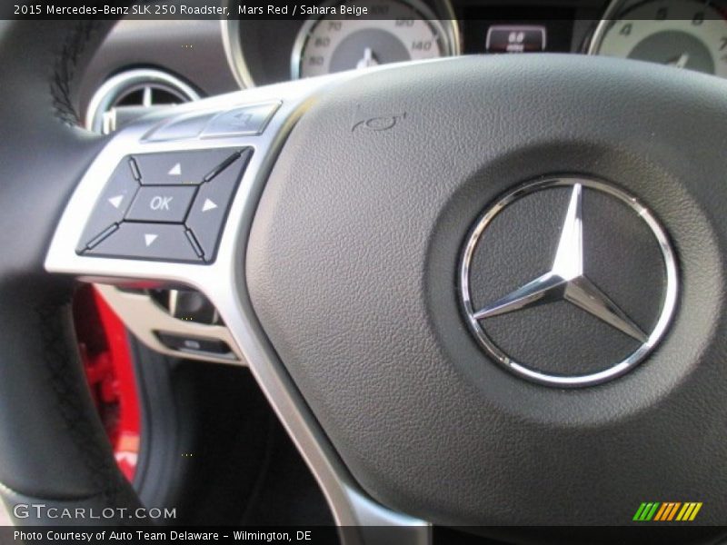 Mars Red / Sahara Beige 2015 Mercedes-Benz SLK 250 Roadster