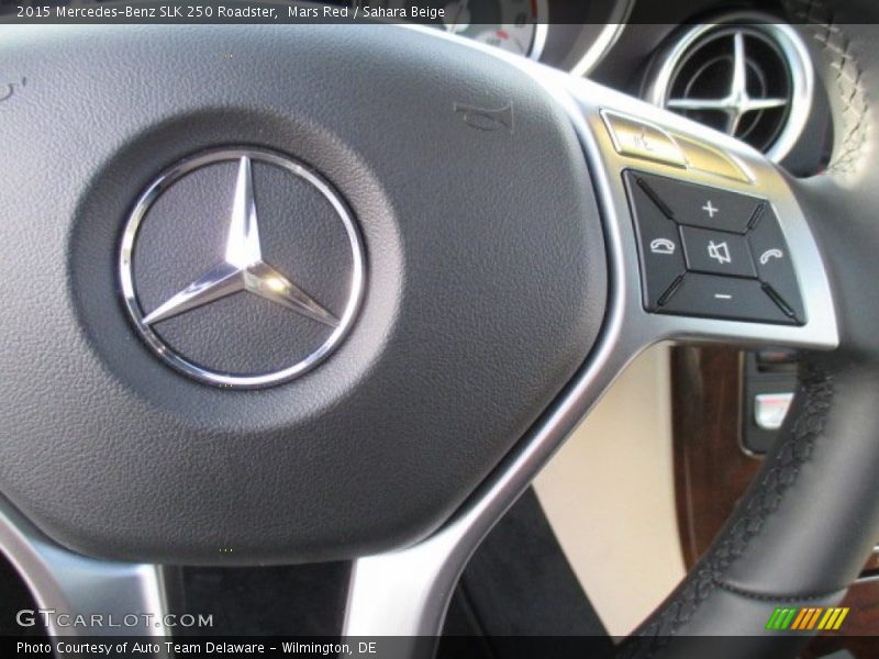 Mars Red / Sahara Beige 2015 Mercedes-Benz SLK 250 Roadster