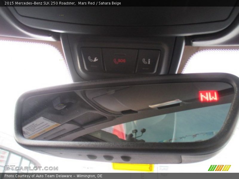 Mars Red / Sahara Beige 2015 Mercedes-Benz SLK 250 Roadster