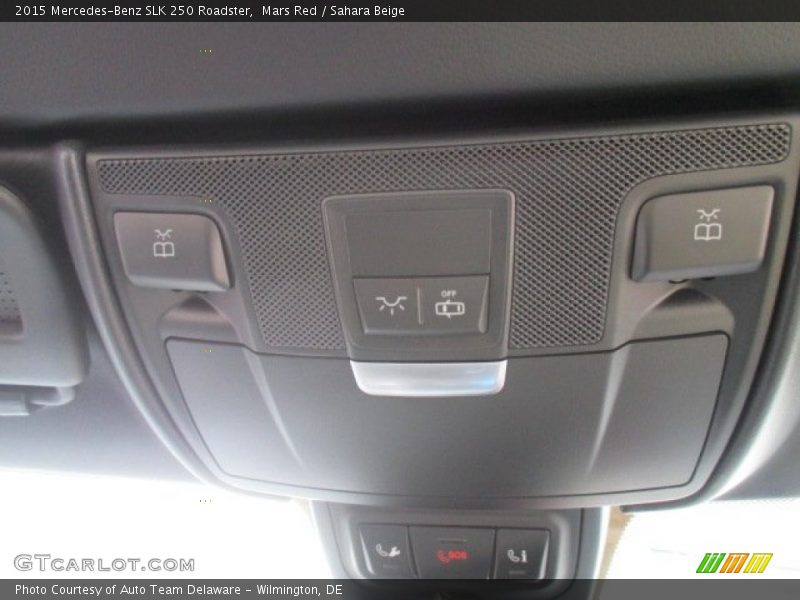 Mars Red / Sahara Beige 2015 Mercedes-Benz SLK 250 Roadster
