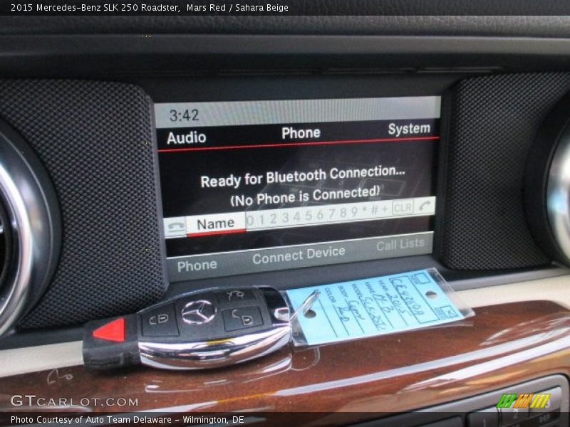 Mars Red / Sahara Beige 2015 Mercedes-Benz SLK 250 Roadster