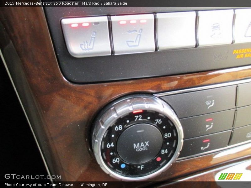 Mars Red / Sahara Beige 2015 Mercedes-Benz SLK 250 Roadster