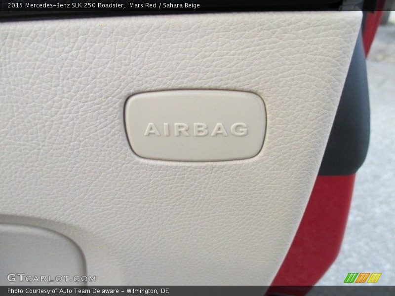 Mars Red / Sahara Beige 2015 Mercedes-Benz SLK 250 Roadster