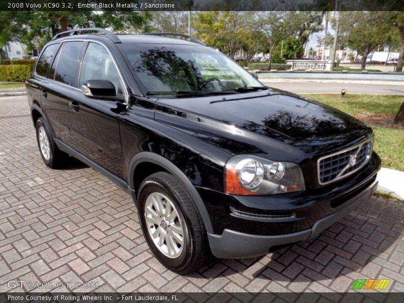 Ember Black Metallic / Sandstone 2008 Volvo XC90 3.2