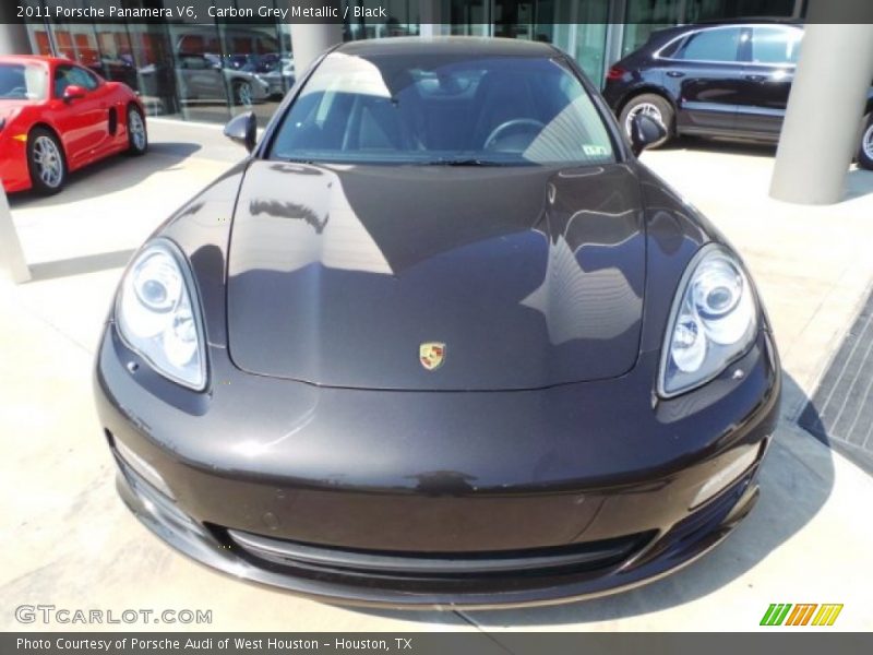 Carbon Grey Metallic / Black 2011 Porsche Panamera V6