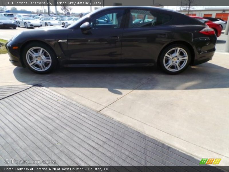 Carbon Grey Metallic / Black 2011 Porsche Panamera V6